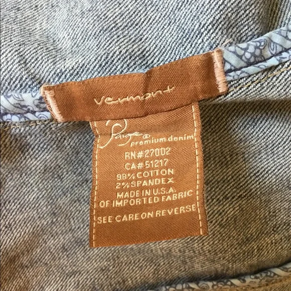 Paige Vermont Denim Jacket - Picture 2 of 7